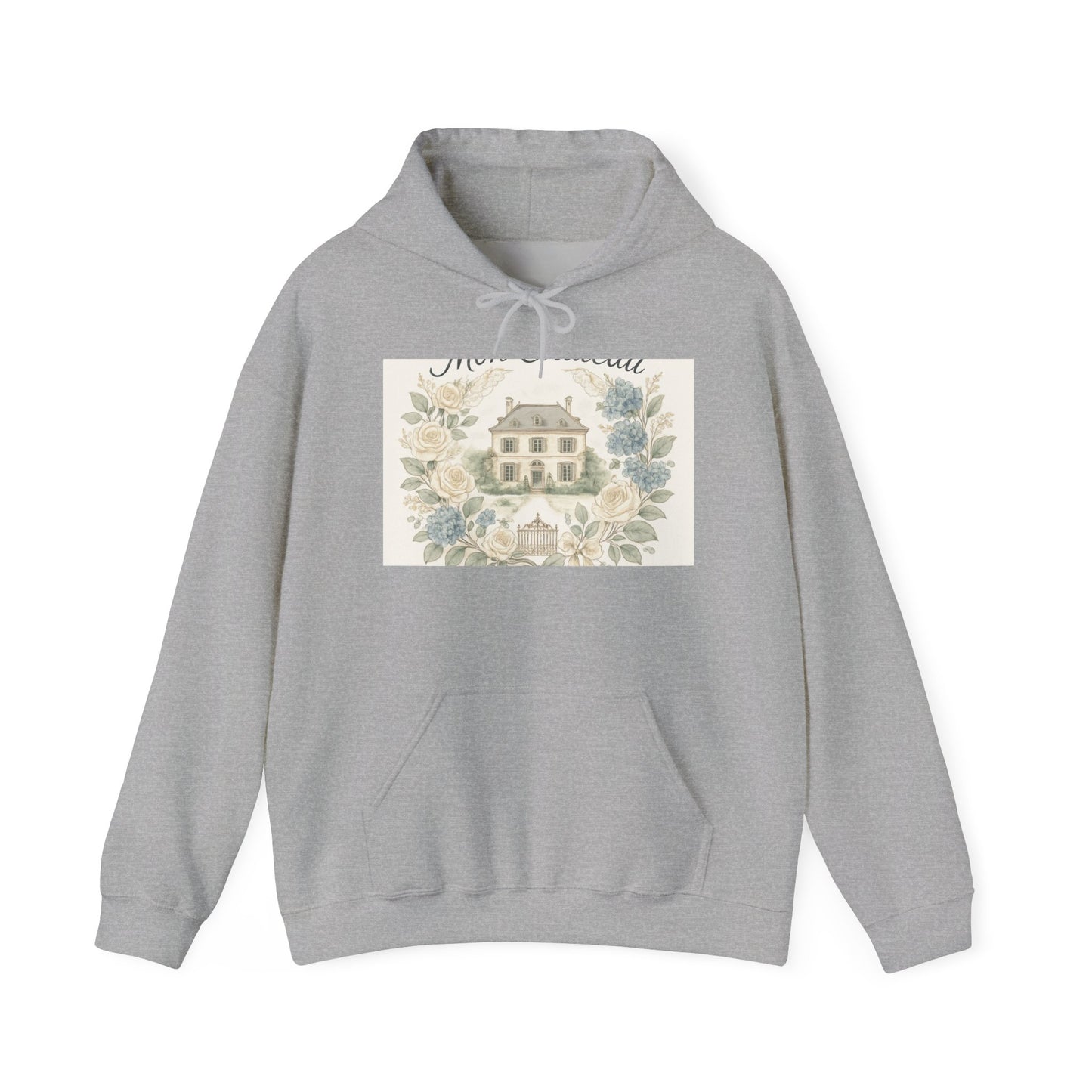 Elegant Floral House Hoodie for Cozy Comfort