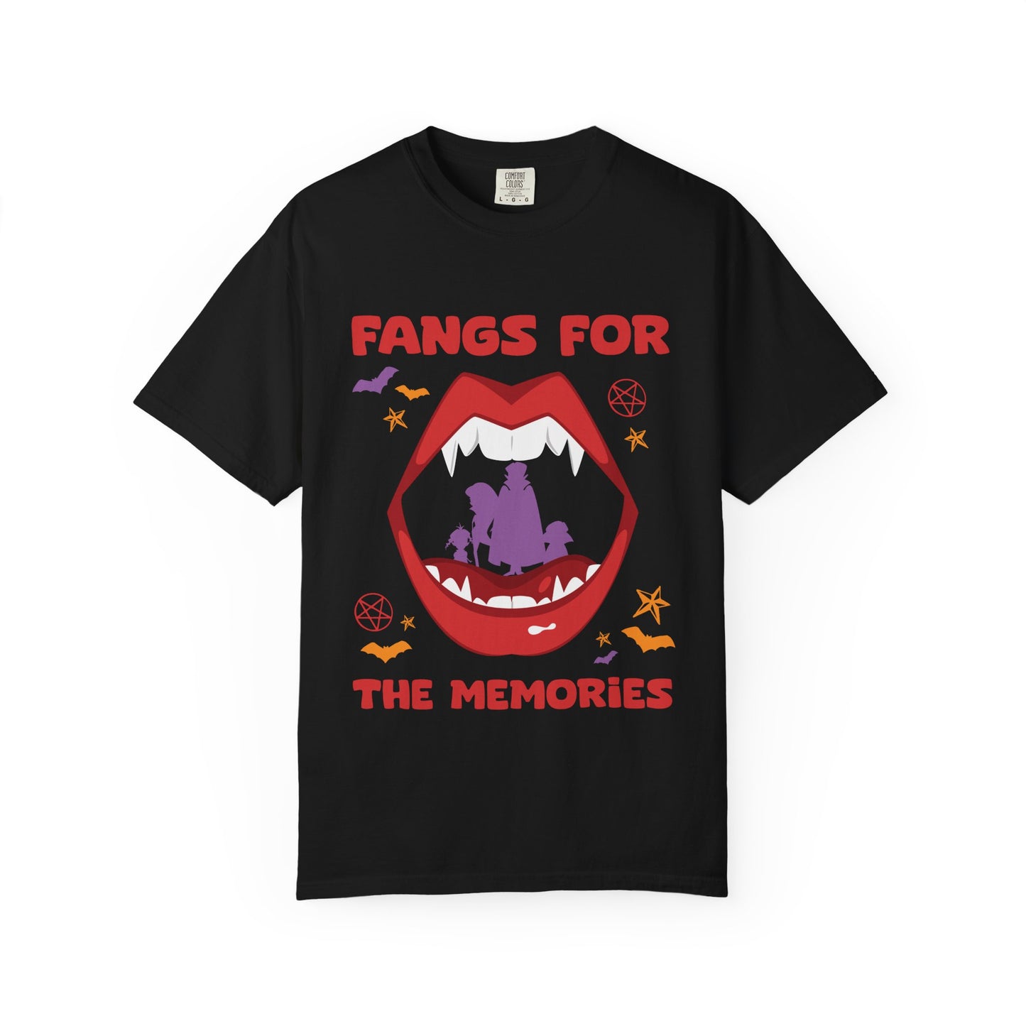 Fangs for the Memories Vampire Family T-shirt