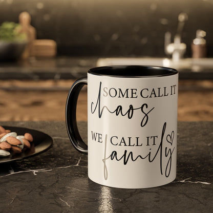 Family Chaos Mug "Funny Family Coffee Cup