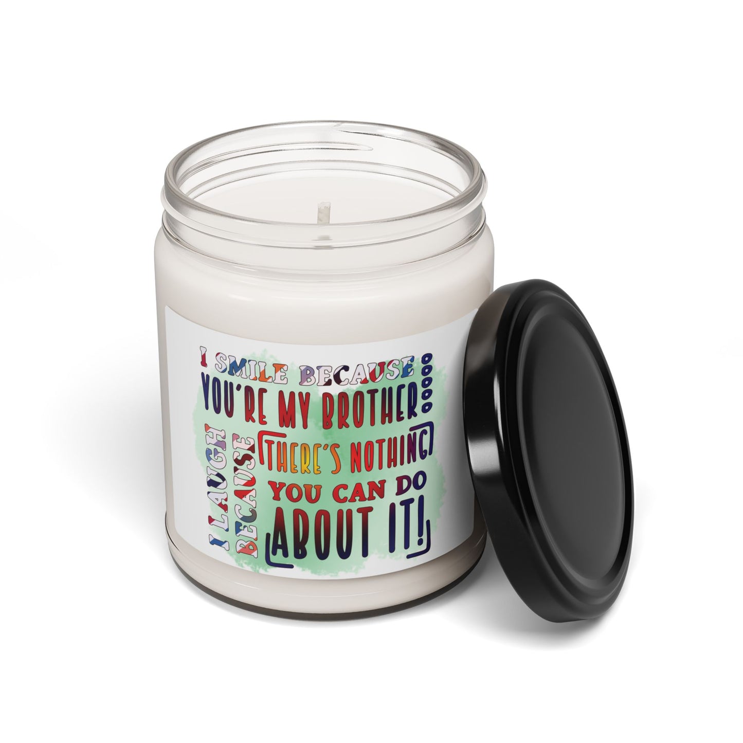 Brother Funny Quote Candle