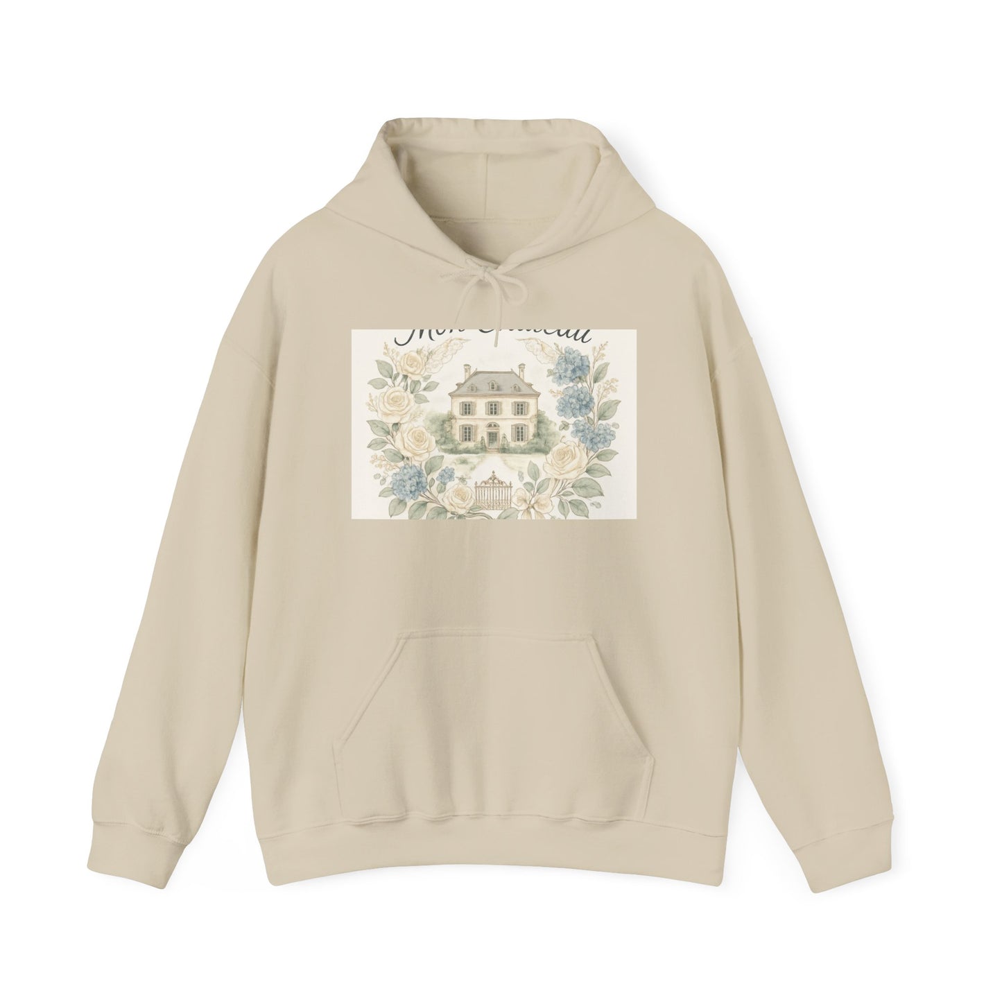 Elegant Floral House Hoodie for Cozy Comfort