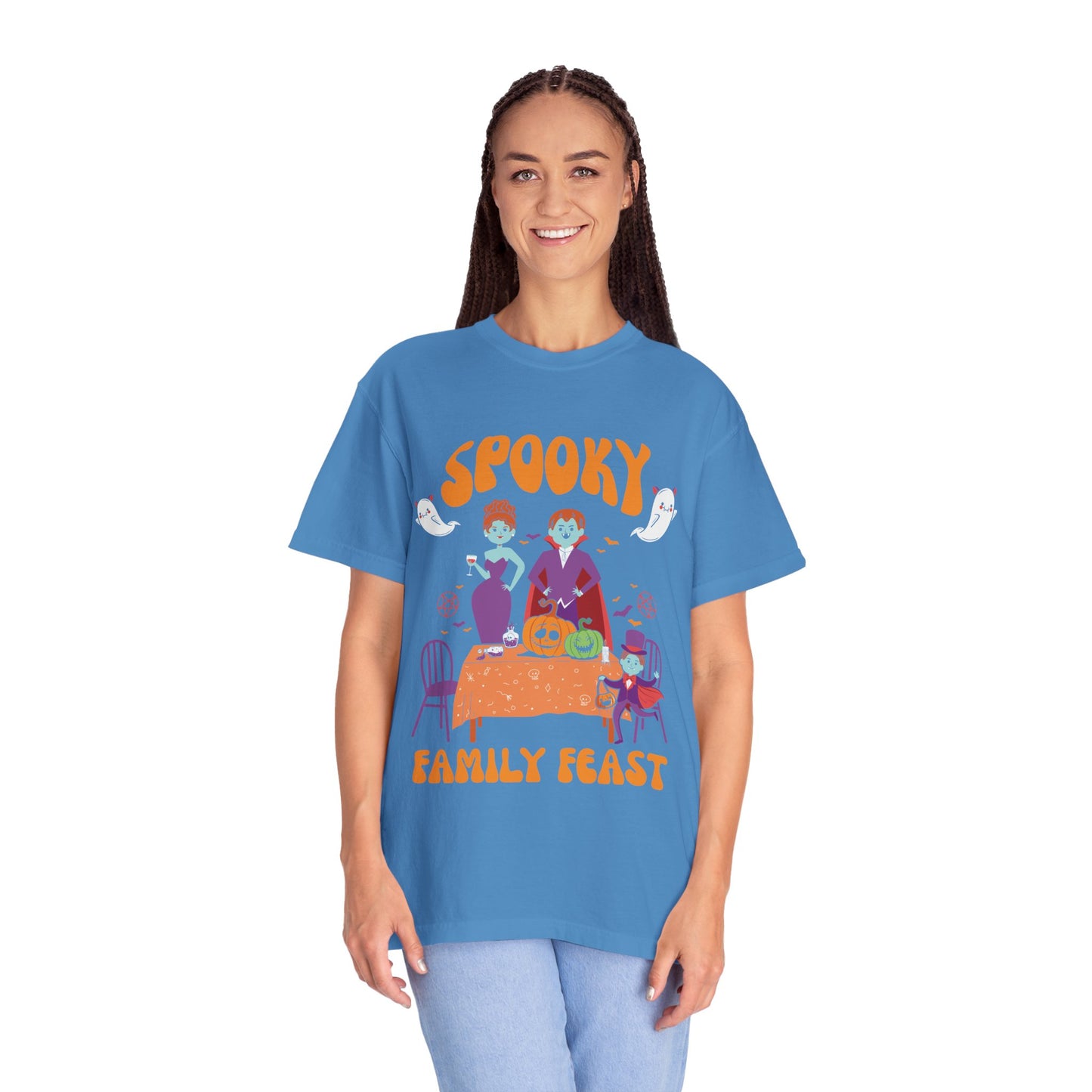 Spooky Family Feast Halloween T-Shirt