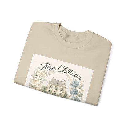 Cozy Floral Crewneck Sweatshirt - Mon Château Design