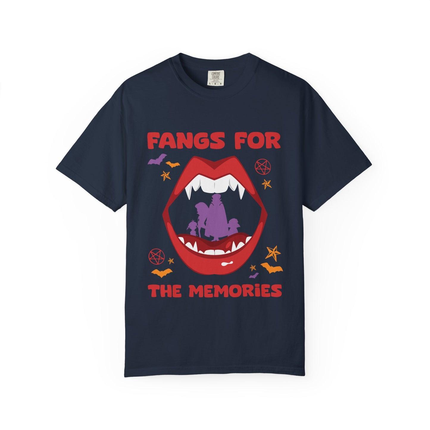 Fangs for the Memories Vampire Family T-shirt