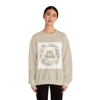 Cozy Floral Crewneck Sweatshirt - Mon Château Design