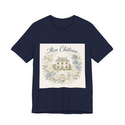 Charming Floral Mon Château Tee