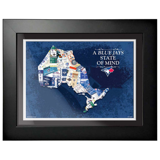 Toronto Blue Jays - 12x16 State of Mind Framed Artwork