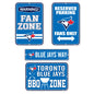 Toronto Blue Jays Four Pack Fan Sign Set