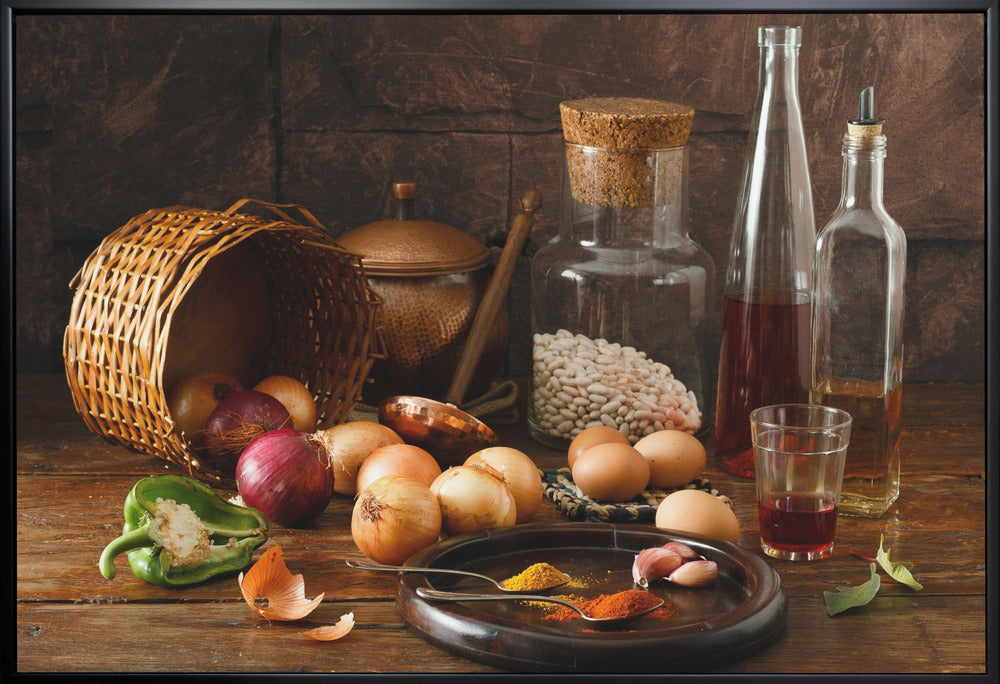 Wall art Smells. Food