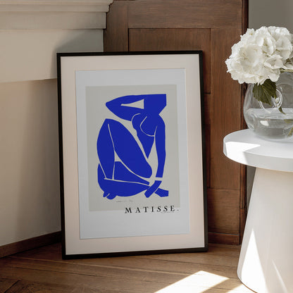 Wall art Nudo Blu III 1952 Boarder