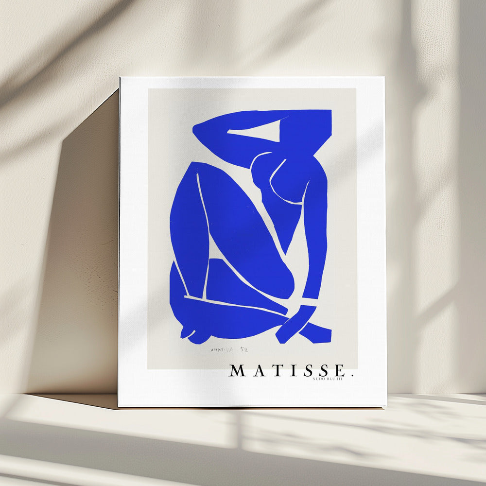 Wall art Nudo Blu III 1952 Boarder