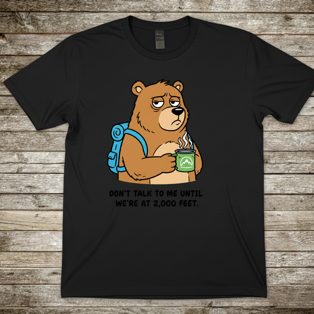 Printify T-Shirt Black / S 2000 ft T-Shirt 2000 ft T-Shirt