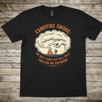 Printify T-Shirt Black / S Campfire Smoke T-Shirt Campfire Smoke T-Shirt