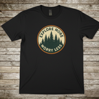 Printify T-Shirt Black / S Explore More Worry Less T-Shirt Explore More Worry Less T-Shirt