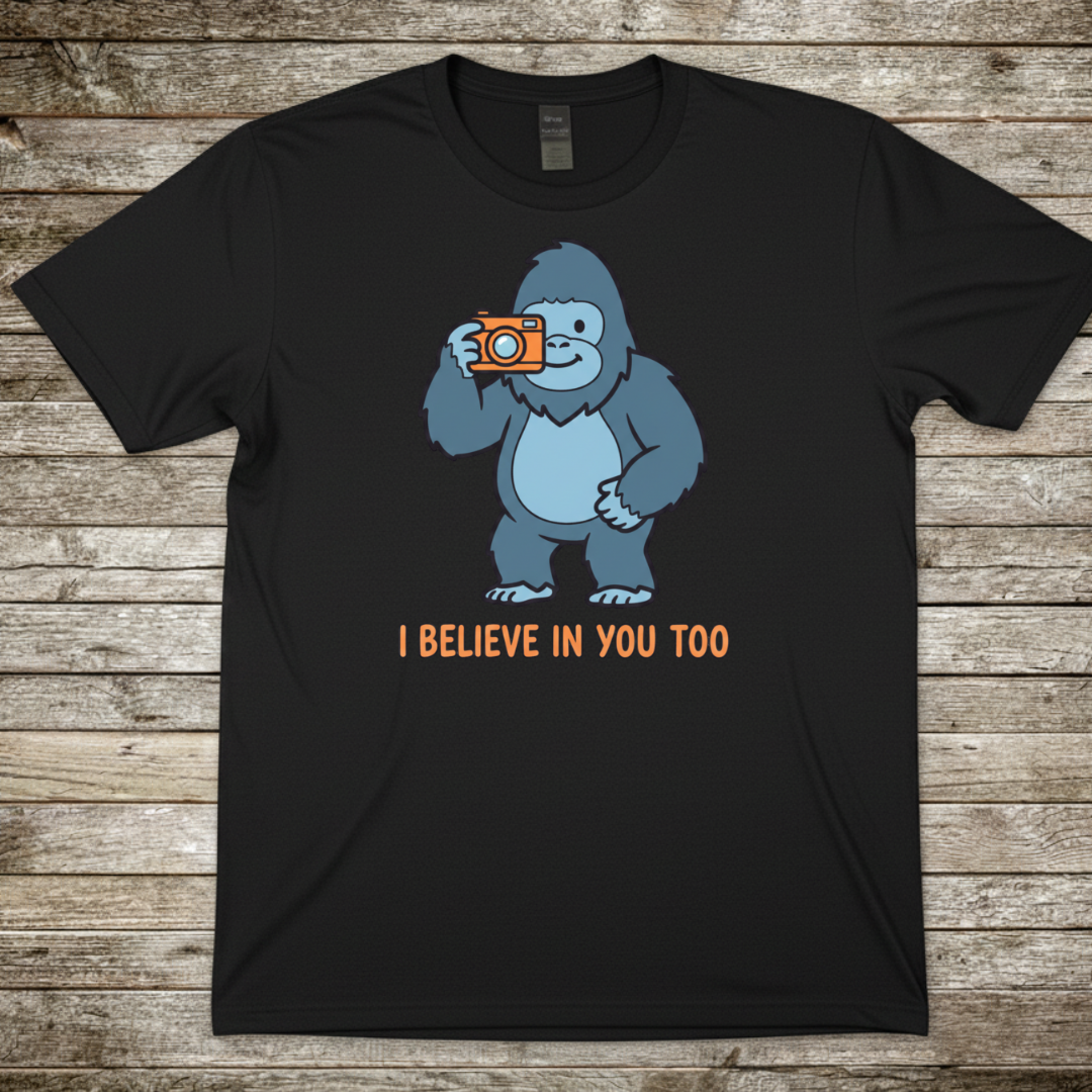 Printify T-Shirt Black / S I Believe In You T-Shirt I Believe In You T-Shirt
