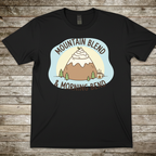Printify T-Shirt Black / S Mountain Blend T-Shirt Mountain Blend T-Shirt