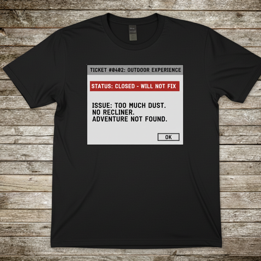 Printify T-Shirt Black / S Outdoor Experience T-Shirt Outdoor Experience T-Shirt