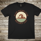 Printify T-Shirt Black / S Slow Hiking Club T-Shirt Slow Hiking Club T-Shirt
