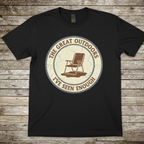Printify T-Shirt Black / S The Great Outdoors T-Shirt The Great Outdoors T-Shirt