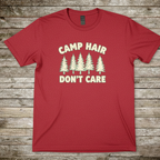 Printify T-Shirt Camp Hair Don't Care T-Shirt Camp Hair Don't Care T-Shirt
