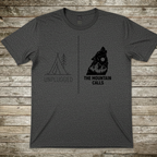 Printify T-Shirt Dark Heather / S The Mountain Calls T-Shirt The Mountain Calls T-Shirt