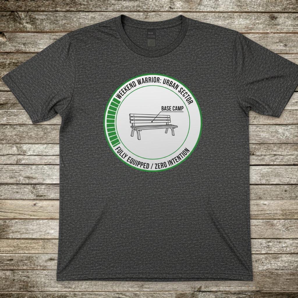 Printify T-Shirt Dark Heather / S Weekend Warrior T-Shirt Weekend Warrior T-Shirt