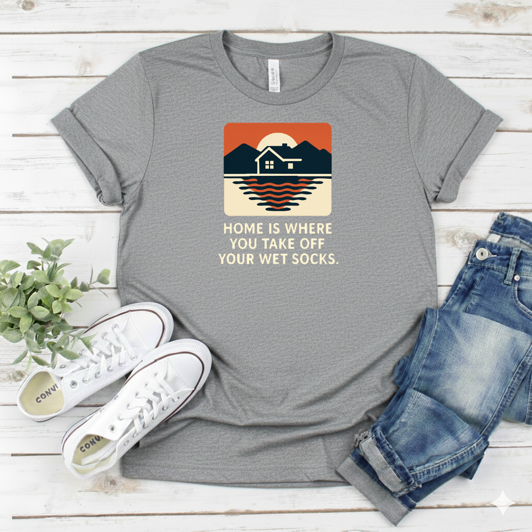 Printify T-Shirt Lake Hair? No, This Is A Lifestyle. Lake Hair? No, This Is A Lifestyle.