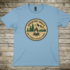 Printify T-Shirt Light Blue / S Adventure Awaits T-Shirt Adventure Awaits T-Shirt