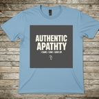 Printify T-Shirt Light Blue / S Authentic Apathy T-Shirt Authentic Apathy T-Shirt