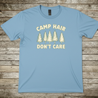 Printify T-Shirt Light Blue / S Camp Hair Don't Care T-Shirt Camp Hair Don't Care T-Shirt