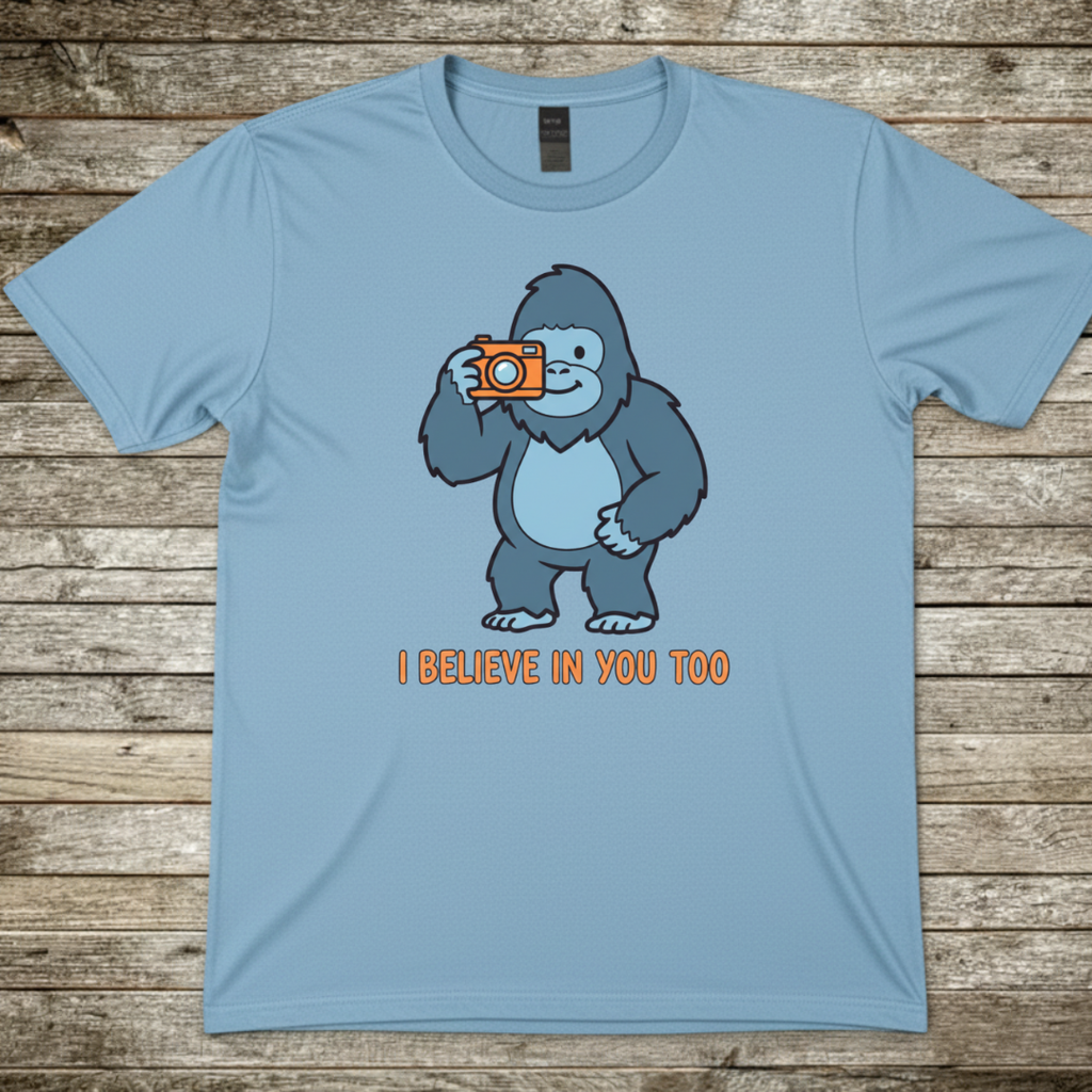 Printify T-Shirt Light Blue / S I Believe In You T-Shirt I Believe In You T-Shirt