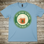 Printify T-Shirt Light Blue / S I Don't Hike Until Coffee Does T-Shirt I Don't Hike Until Coffee Does T-Shirt
