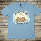 Printify T-Shirt Light Blue / S Mountain Blend T-Shirt Mountain Blend T-Shirt