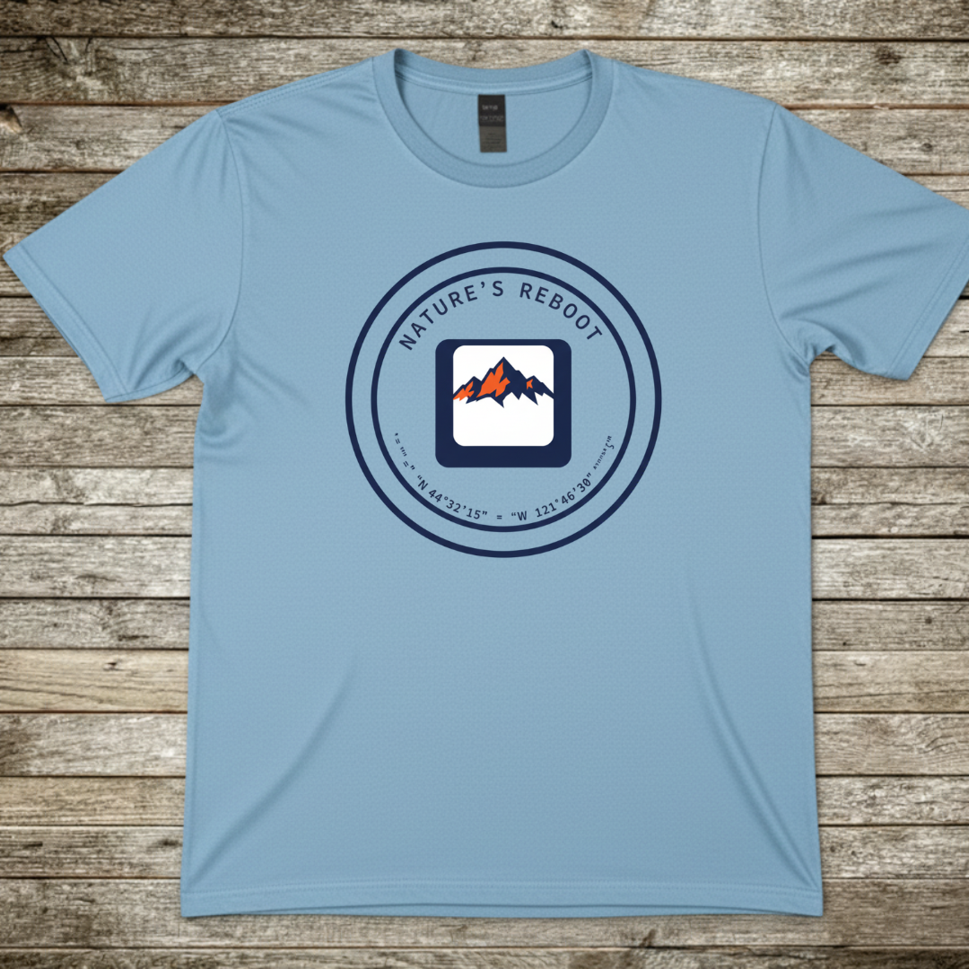 Printify T-Shirt Light Blue / S Nature's Reboot T-Shirt Nature's Reboot T-Shirt