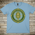 Printify T-Shirt Light Blue / S Sasquatch Compass Graphic T-Shirt Sasquatch Compass Graphic T-Shirt