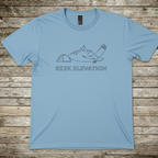 Printify T-Shirt Light Blue / S Seek Elevation T-Shirt Seek Elevation T-Shirt
