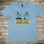 Printify T-Shirt Light Blue / S Weekend Camper T-Shirt Weekend Camper T-Shirt