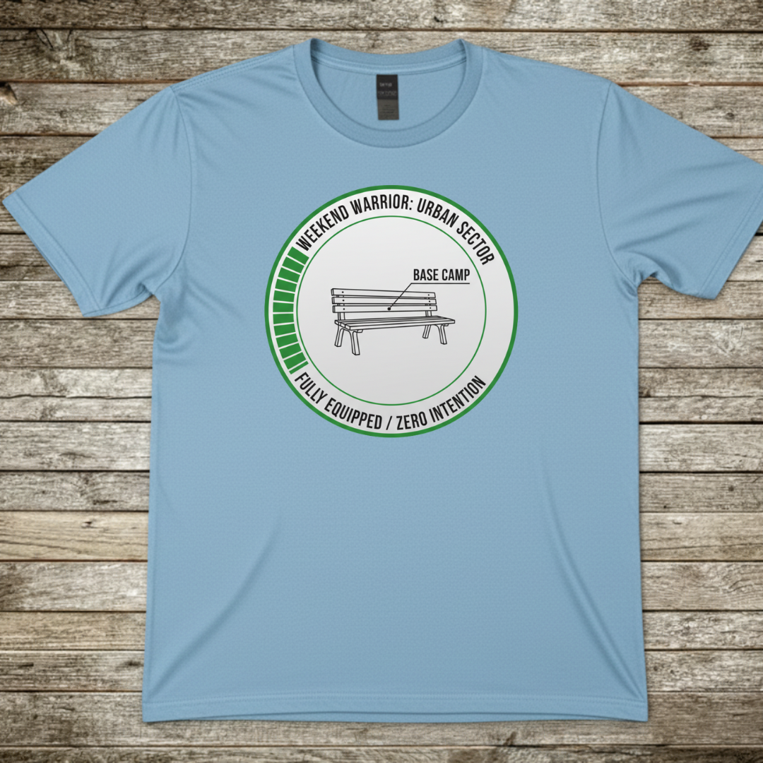 Printify T-Shirt Light Blue / S Weekend Warrior T-Shirt Weekend Warrior T-Shirt