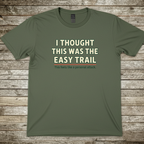 Printify T-Shirt Military Green / S Easy Trail T-Shirt Easy Trail T-Shirt