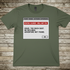 Printify T-Shirt Military Green / S Outdoor Experience T-Shirt Outdoor Experience T-Shirt