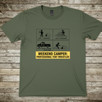 Printify T-Shirt Military Green / S Weekend Camper T-Shirt Weekend Camper T-Shirt