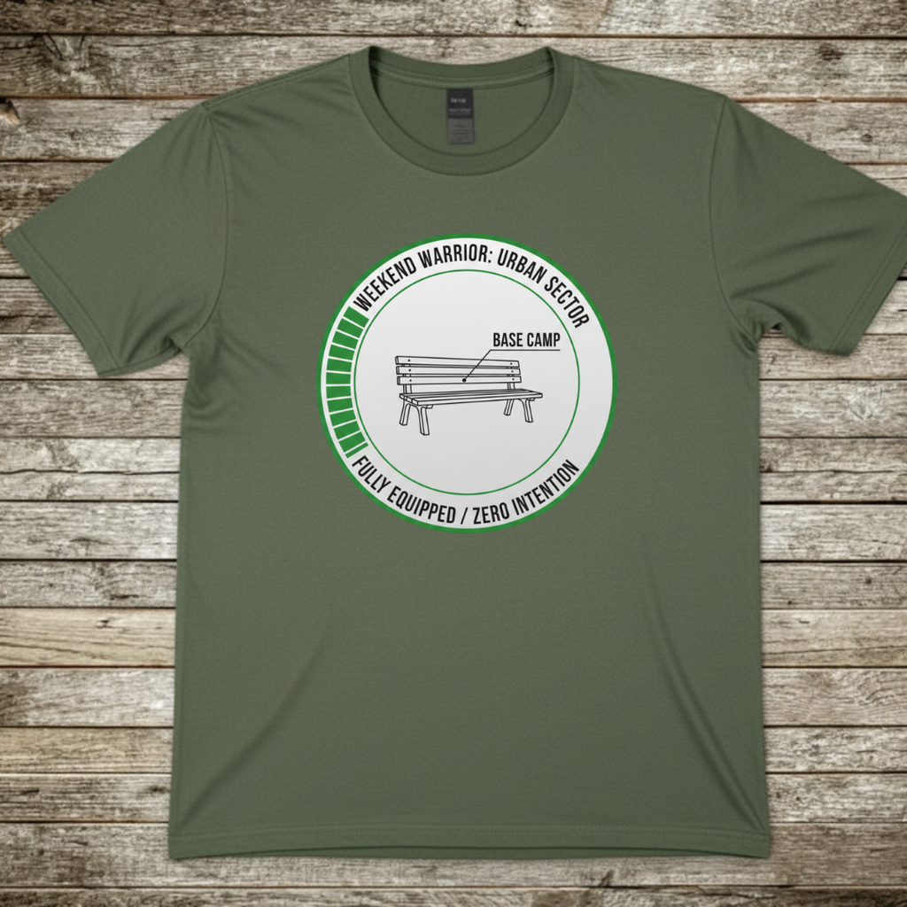 Printify T-Shirt Military Green / S Weekend Warrior T-Shirt Weekend Warrior T-Shirt