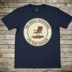Printify T-Shirt Navy / S The Great Outdoors T-Shirt The Great Outdoors T-Shirt