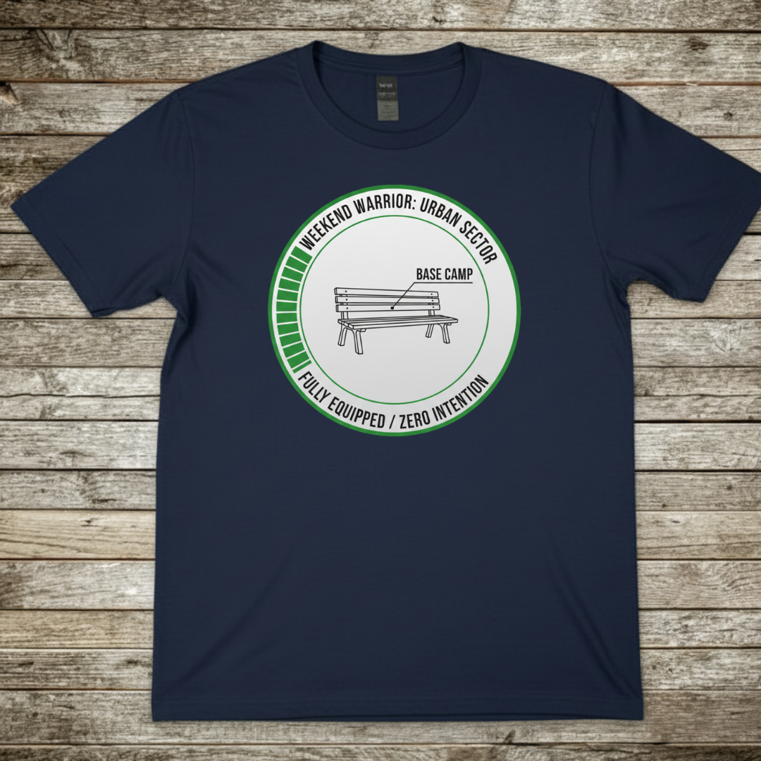 Printify T-Shirt Navy / S Weekend Warrior T-Shirt Weekend Warrior T-Shirt