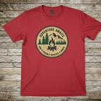 Printify T-Shirt Red / S Adventure Awaits T-Shirt Adventure Awaits T-Shirt