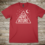 Printify T-Shirt Red / S Adventure Mountain T-Shirt Adventure Mountain T-Shirt