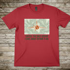 Printify T-Shirt Red / S Coffee The Only Ascent Before 9am T-Shirt Coffee The Only Ascent Before 9am T-Shirt