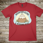 Printify T-Shirt Red / S Mountain Blend T-Shirt Mountain Blend T-Shirt