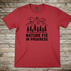 Printify T-Shirt Red / S Nature Fix T-Shirt Nature Fix T-Shirt