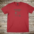 Printify T-Shirt Red / S Not Outdoorsy T-Shirt Not Outdoorsy T-Shirt